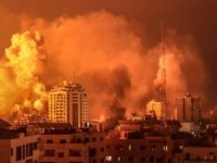 Siyonist rejim: Gece boyunca 100'e yakın savaş uçağı Gazze'yi bombaladı
