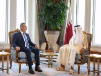 Bakan Fidan, Katar Emiri Şeyh El Sani ile görüştü