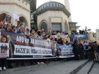 Taksim'de işgal rejimi ve destekçileri protesto edildi