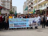 Gazze'ye destek yürüyüşleri devam ediyor