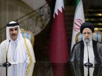 İran Cumhurbaşkanı Reisi ile Katar Emiri Hamad El Thani görüştü