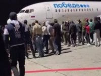 Dağıstan'daki havalimanında işgalcileri protesto eden 60 kişi tutuklandı