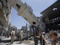 Siyonist rejim Gazze'de camileri bombalıyor: 54 cami tamamen yıkıldı, 110 cami hasar aldı