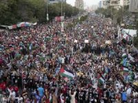 Pakistan’da siyonist rejimin katliamları protesto edildi