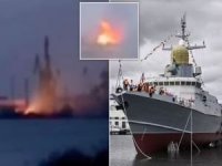 Ukrayna, Rusya'ya ait füze fırlatma gemisini vurduğunu açıkladı