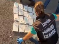 İzmir'de 10 kilogram kokain ele geçirildi
