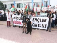 Selçuk Üniversitesi öğrenci toplulukları Kudüs için yürüdü