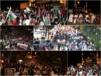 Ankara'da "Gazze'ye Işık Ol Aile Yürüyüşü" gerçekleştirdi